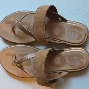 Sorel Tan Sandals
